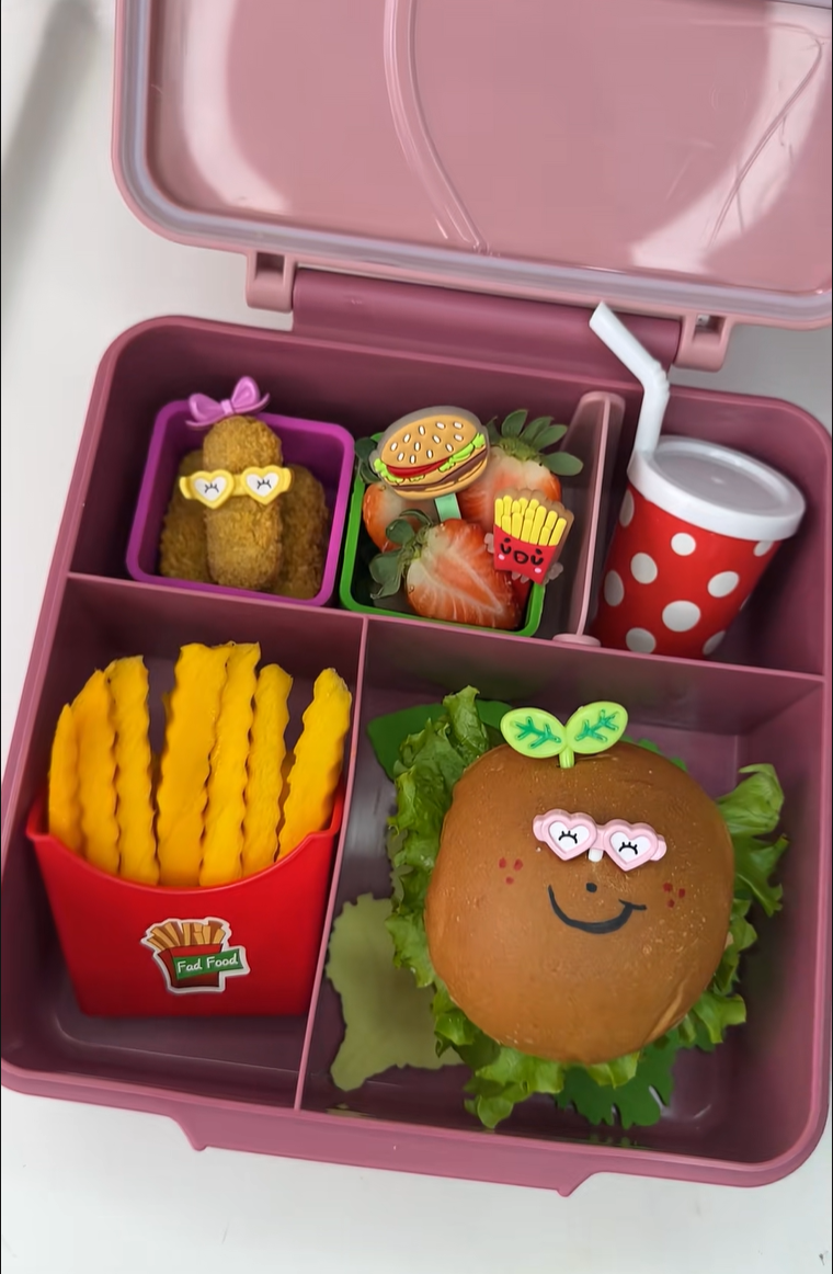 Lancheira com lanches sem fogão e práticos